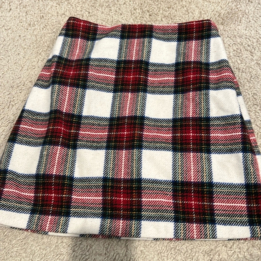 Abercrombie &Fitch plaid skirt
